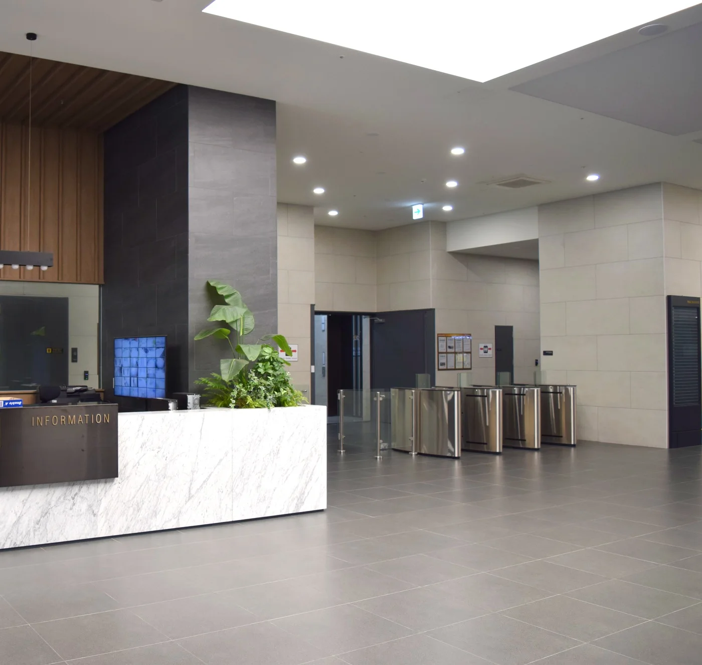 Hlavní lobby a recepce